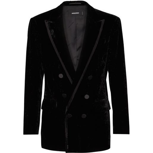 DSQUARED2 blazer doppiopetto - nero