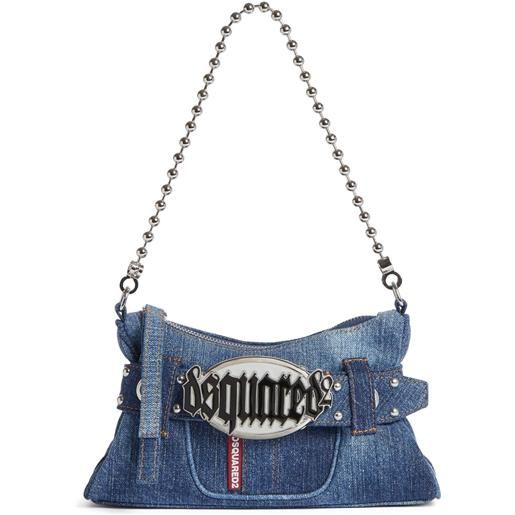 DSQUARED2 clutch gothic denim - blu