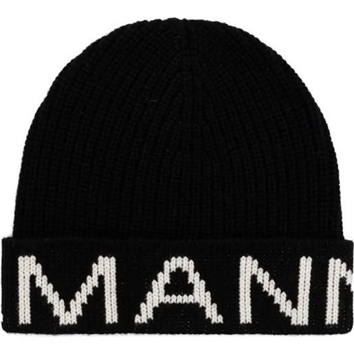 Ermanno Scervino berretto a coste - nero