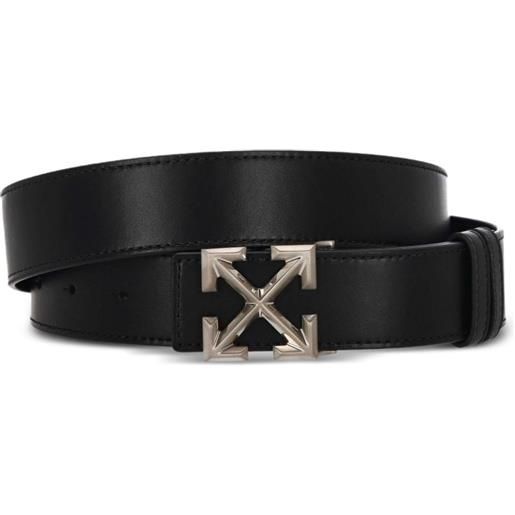 Off-White cintura con motivo arrow - nero