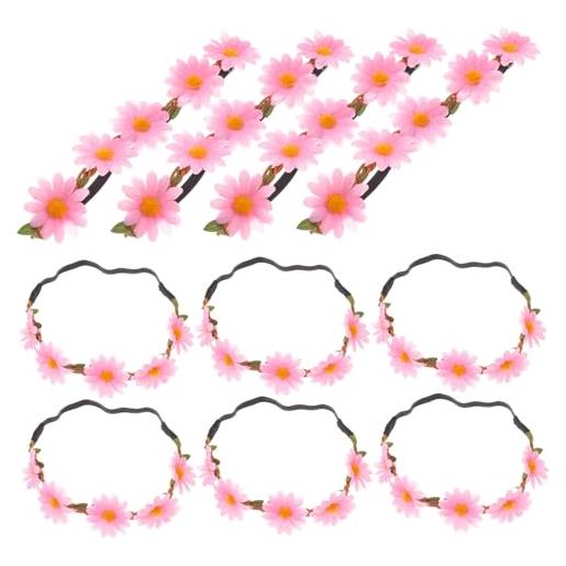 HONITANO 10 pezzi fascia per margherita accessori per sposa e feste decorazioni eleganti per donne per fotografia e matrimonio