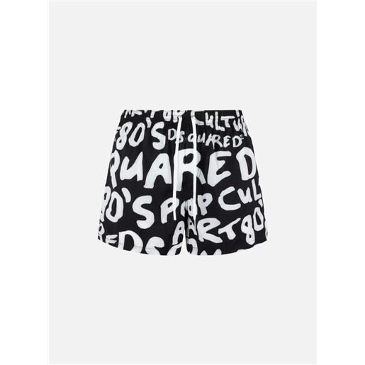 Dsquared2 costume da bagno logo