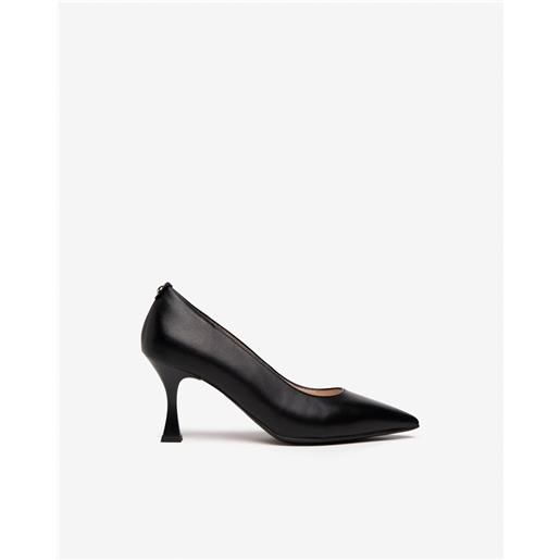 NeroGiardini décolleté donna in pelle - nero