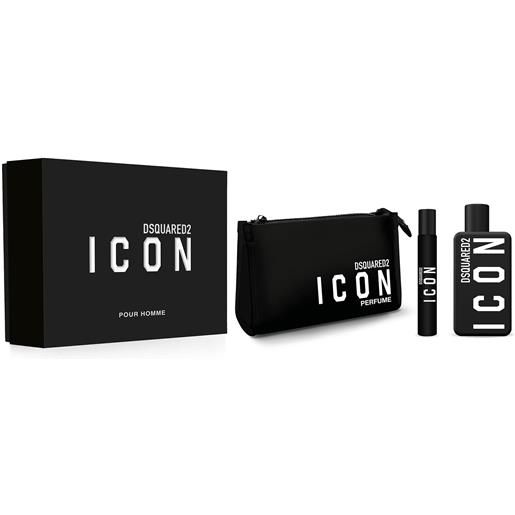 Dsquared2 icon pour homme cofanetto eau de parfum 1pz - cofanetto profumo uomo