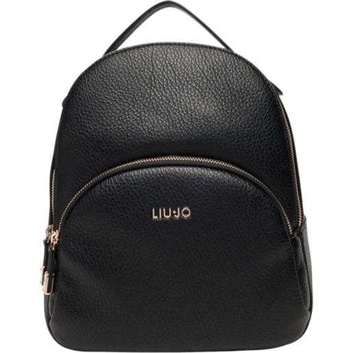 Liu.Jo Pelletteria liu. Jo zaino in pelle ecologica con tasca anteriore