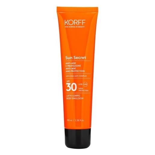Korff sun latte spf30 100ml