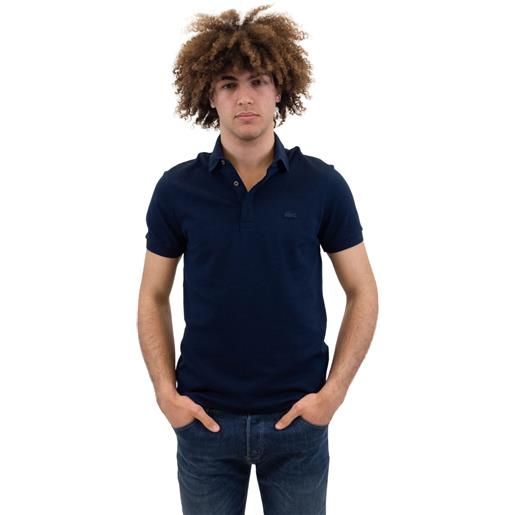 Lacoste polo blu navy uomo