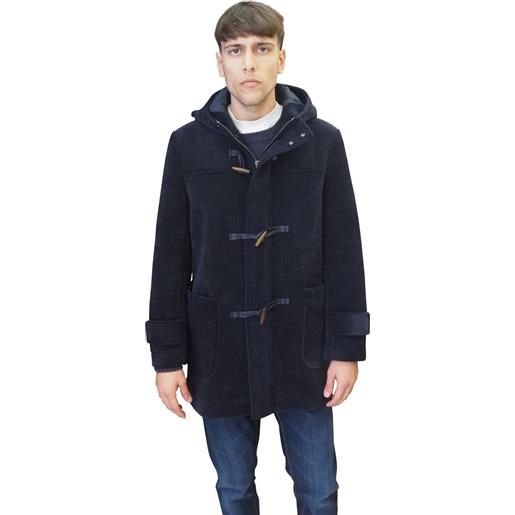 Montgomery blu in velluto