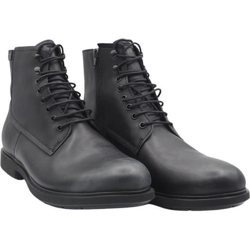 Stivali uomo impermeabili in pelle con goretex