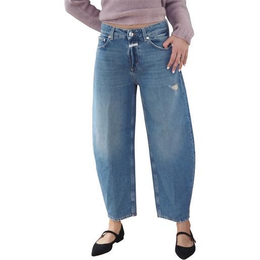 Jeans donna barrel fit