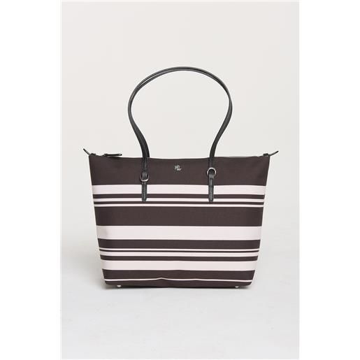 Borsa in fantasia a righe