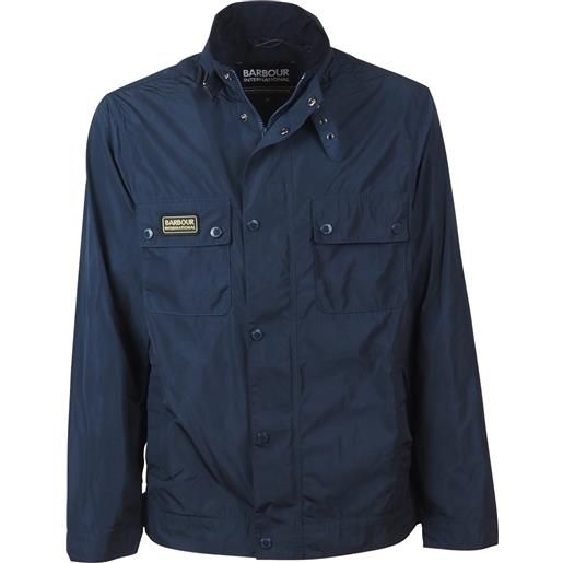 Barbour uomo merton blu