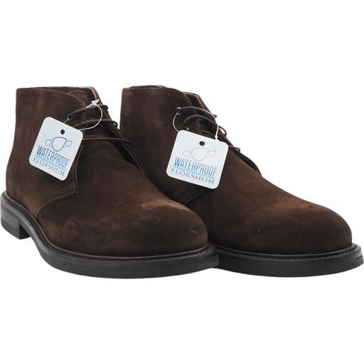 Florsheim scarpe uomo polacchino waterproof moro