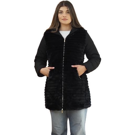 Giubbotto ciesse piumini isiria 2.0 reversibile nero/nero