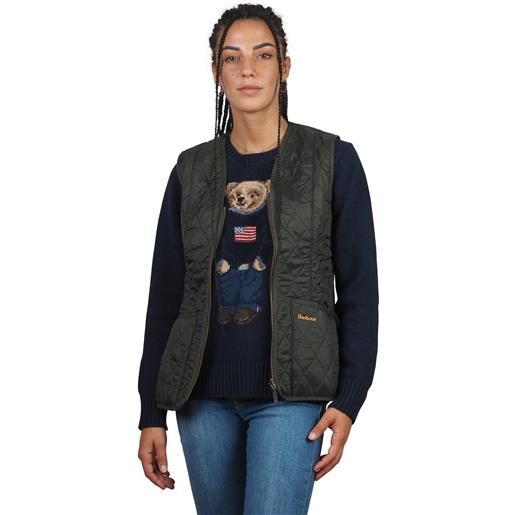 Barbour gilet donna foderato in pile