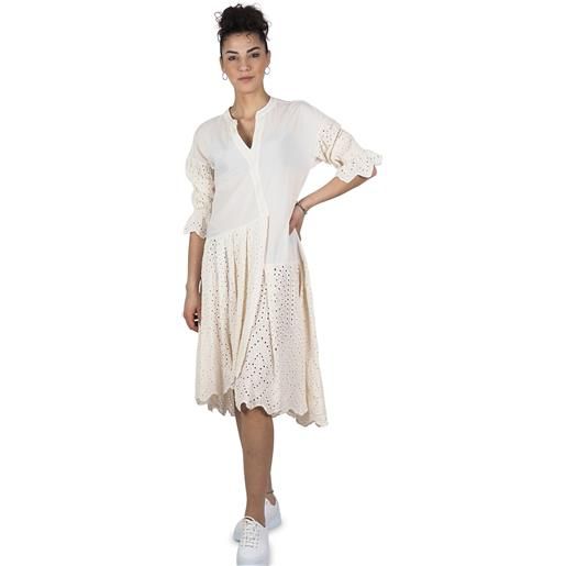 Vestito donna estivo panna