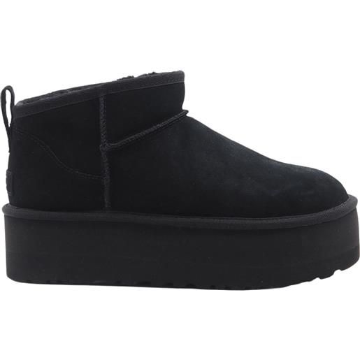 Ugg stivali ultra mini platform donna nero
