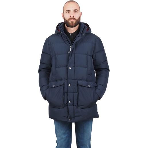 Ciesse piumini baylee piumino lungo invernale blu uomo