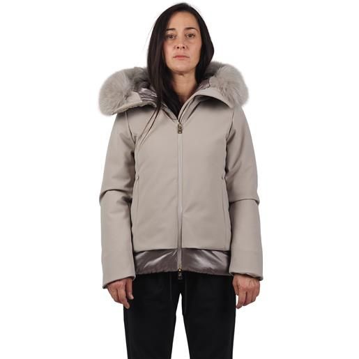 Giacca invernale donna people of shibuya eiji beige