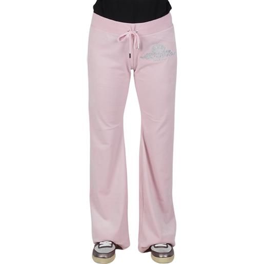 Pantaloni tuta rosa donna