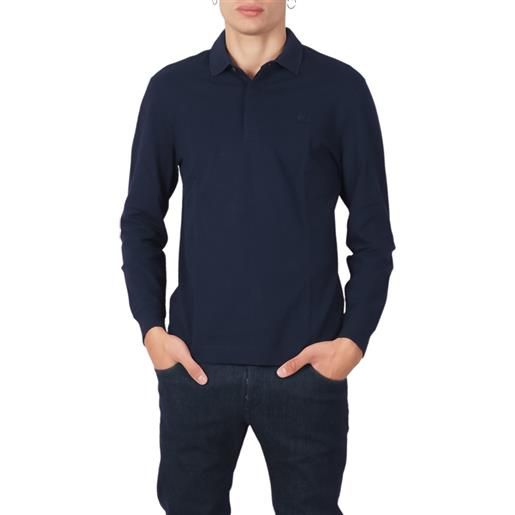 Polo lacoste blu paris