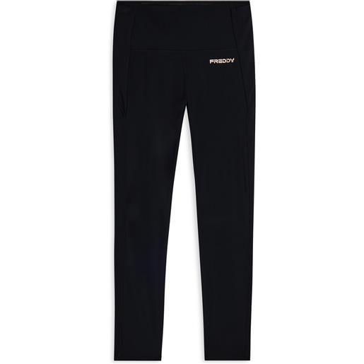 Freddy leggings 7/8 a vita altissima con doppia tasca in vita