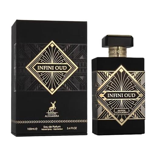 Maison Alhambra profumo unisex 100ml oud, lavanda eau de parfum nebulizzatore portatile