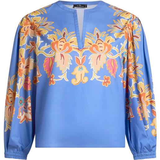 ETRO blusa a fiori