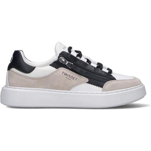 TWIN SET-SIMONA BARBIERI sneaker donna bianca