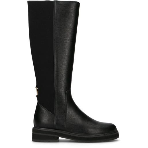 TWIN SET-SIMONA BARBIERI stivale donna nero