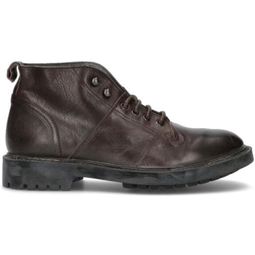 MOMA polacco uomo ebano in pelle