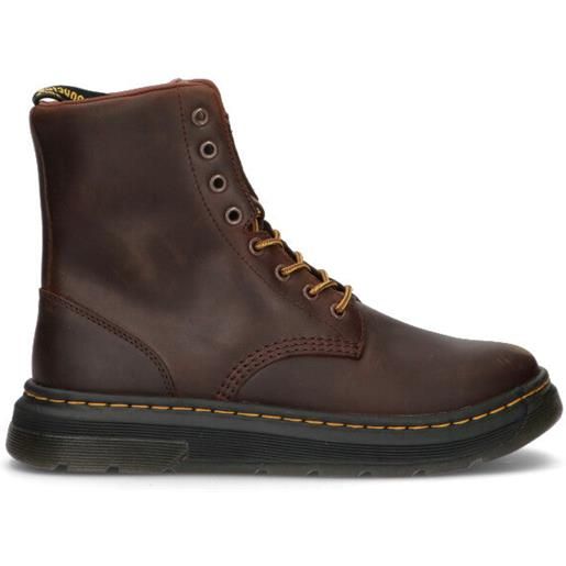 DR. MARTENS - crewson anfibio uomo marrone in pelle