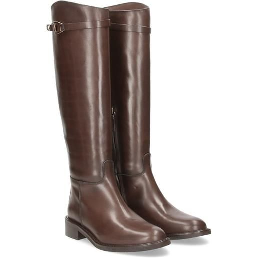 Il Laccio stivale gd704 pelle testa di moro