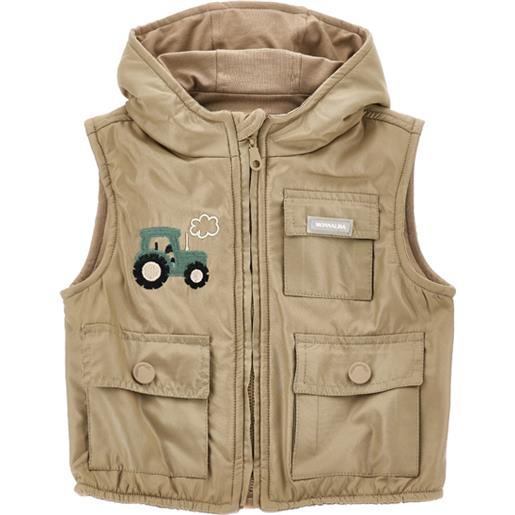 Monnalisa gilet imbottito tessuto tecnico