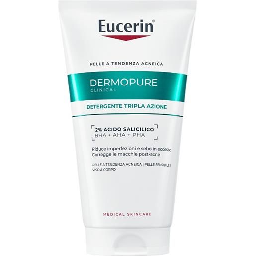 BEIERSDORF SpA eucerin dc det. Tripla az. 150ml