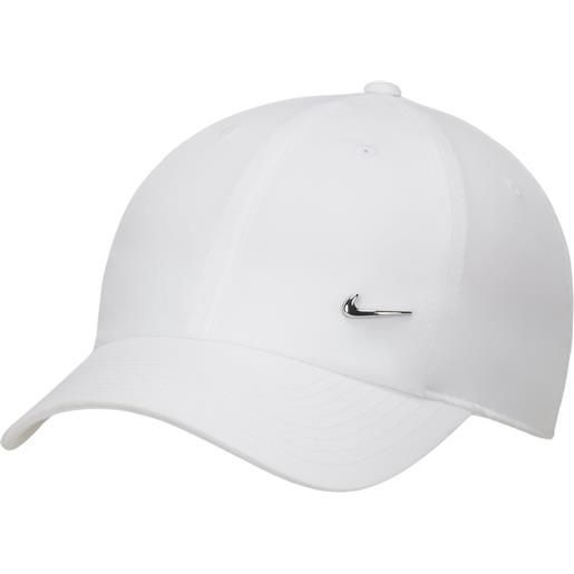 NIKE dri-fit club swoosh metallo cappellino