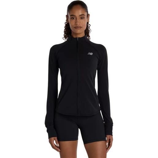 NEW BALANCE harmony full zip maglia running donna