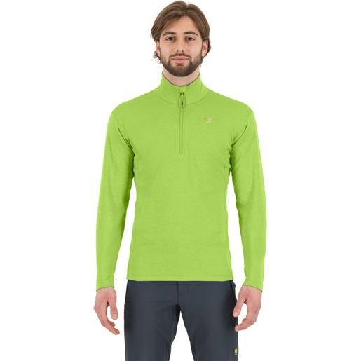 KARPOS pizzocco half zip pile uomo