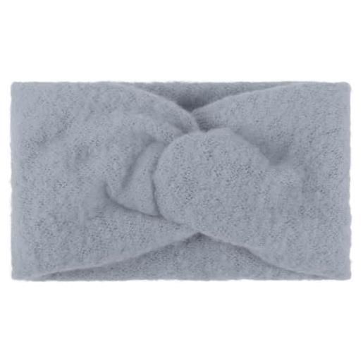 styleBREAKER fascia per capelli da donna in maglia fine con nodo a torsione | scaldacollo invernale caldo con superficie morbida | fascia elastica paraorecchie larga 15 cm, colore: jeans blu