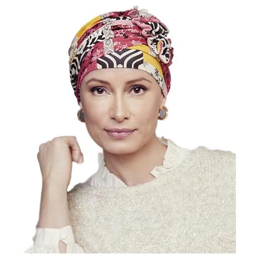 Christine Headwear lotus turbante, caso galore, taglia unica donna
