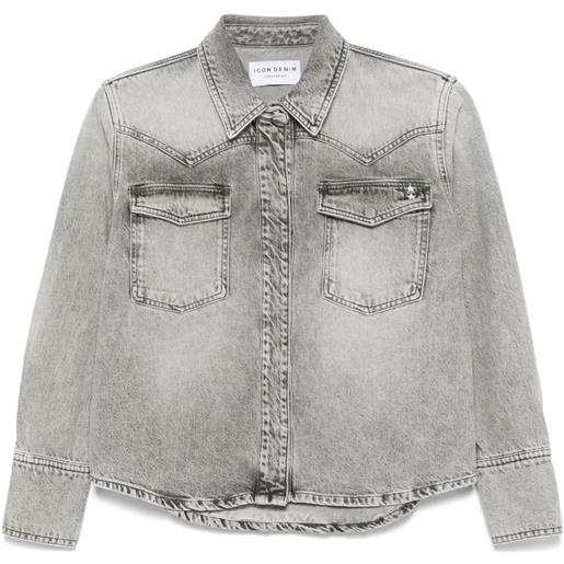 ICON DENIM camicia norah - grigio