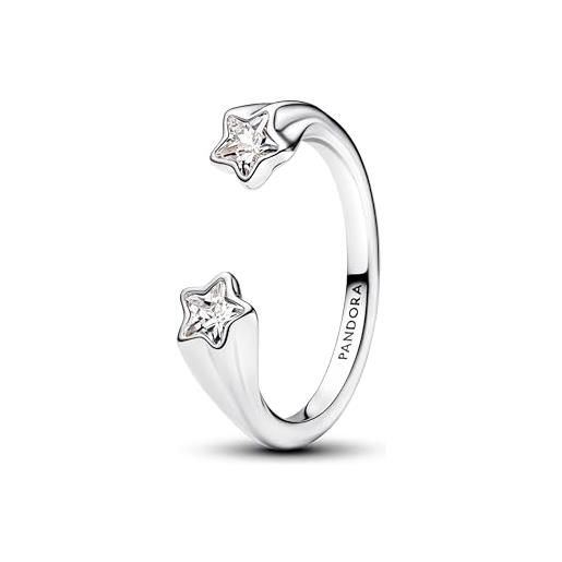 PANDORA anello da donna in argento 193582c01, 52/16,6, argento sterling, zirconia cubica