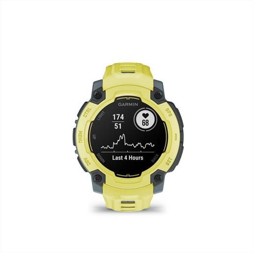 Garmin - smartwatch instinct e, 45 mm-lime / graphite
