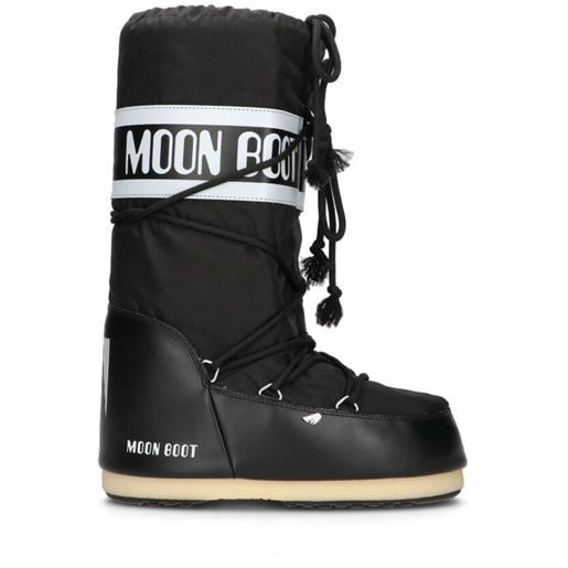 MOON BOOT - mb icon nylon doposci uomo nero