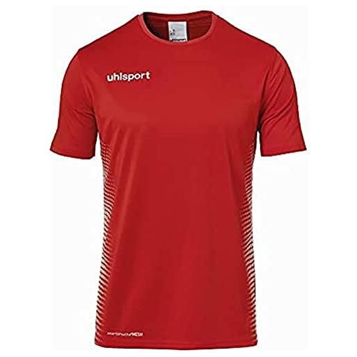 uhlsport score kit ka team maglia, unisex, score kit ka, rosso/bianco, s
