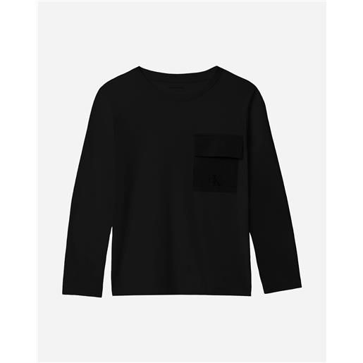 Calvin Klein Jeans basic jr - t-shirt - nero