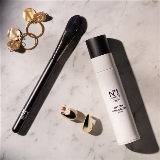 N°1 PERFETTO fondotinta fluido oxygen spf15 (50ml) e pennello