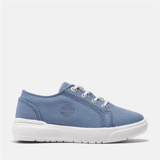 Timberland - sneaker bassa stringata seneca bay da bambino (dal 20 al 30) in blu, blu, taglia: 25