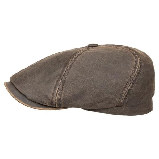 Stetson brooklin coppola old cotton uomo cappello protezione uv 40 cotone primavera estate
