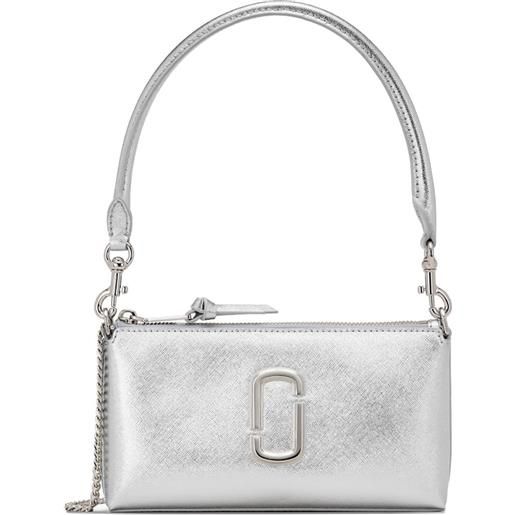 Marc Jacobs pochette the metallic mini - argento